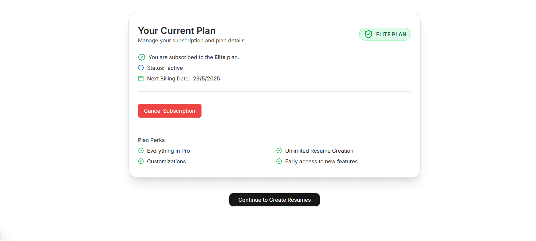 Billing Management